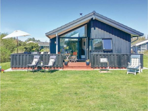 Three-Bedroom Holiday home with a Fireplace in Hjørring